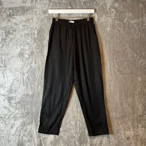Vetta The Tencel Tapered Pants‎ Sz XS Black